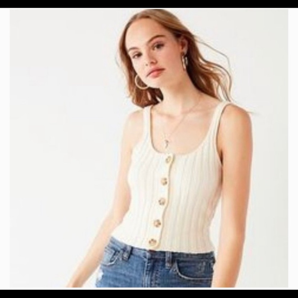 Urban Outfitters Tyra Sweater Tank Top - S